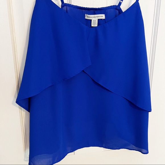 2/$10⭐️American Eagle Ruffle Tank - Picture 2 of 4